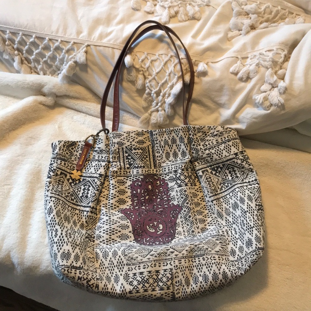 Lucky brand hamsa bag